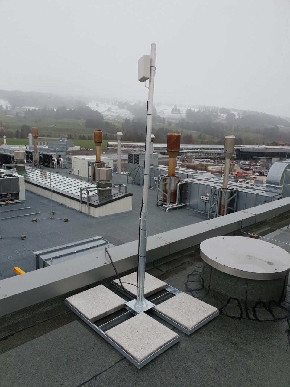 Antenne - radiocommunication - émetteur récepteur - Messerli Groupe