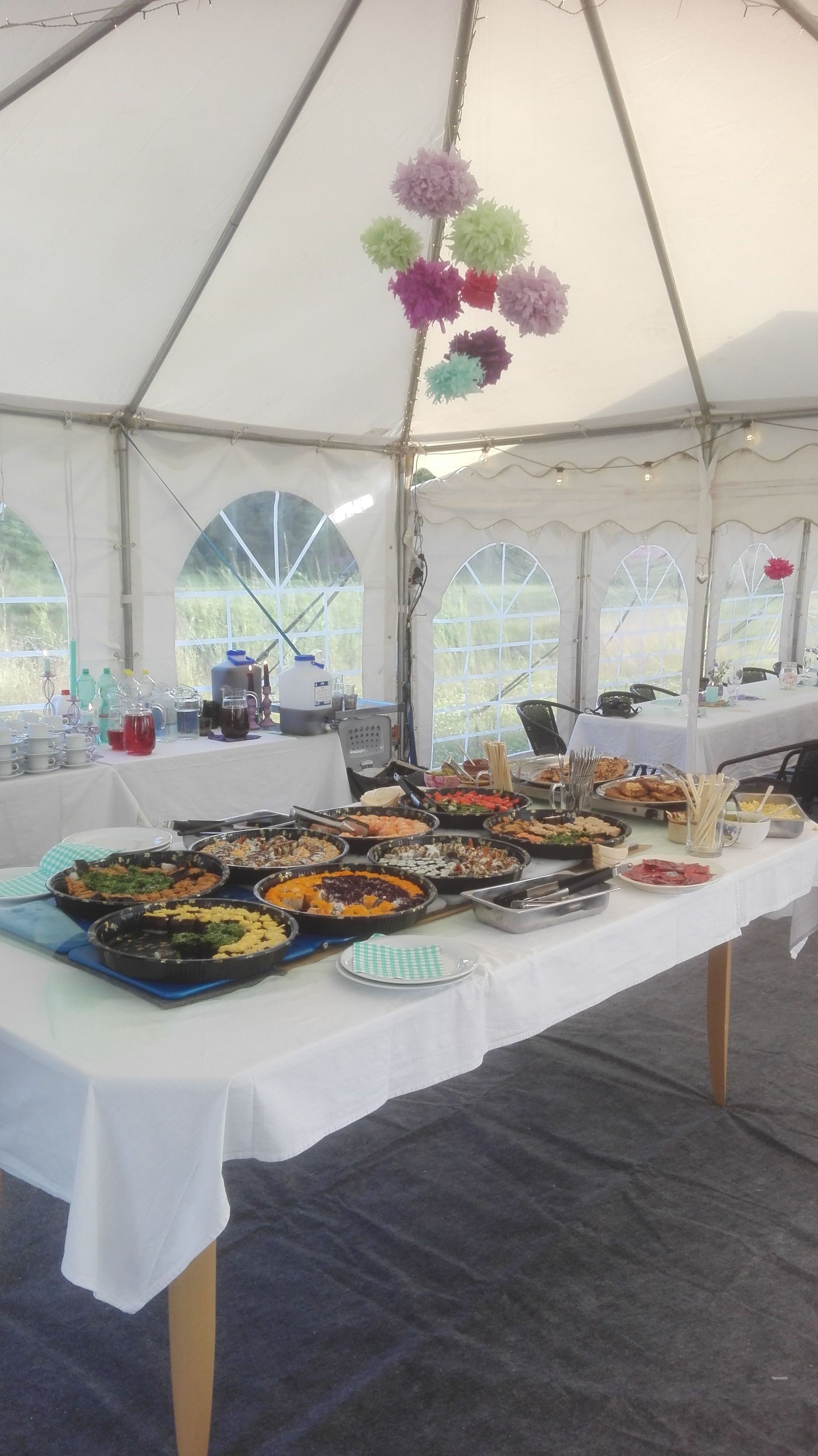 catering ulkoteltassa