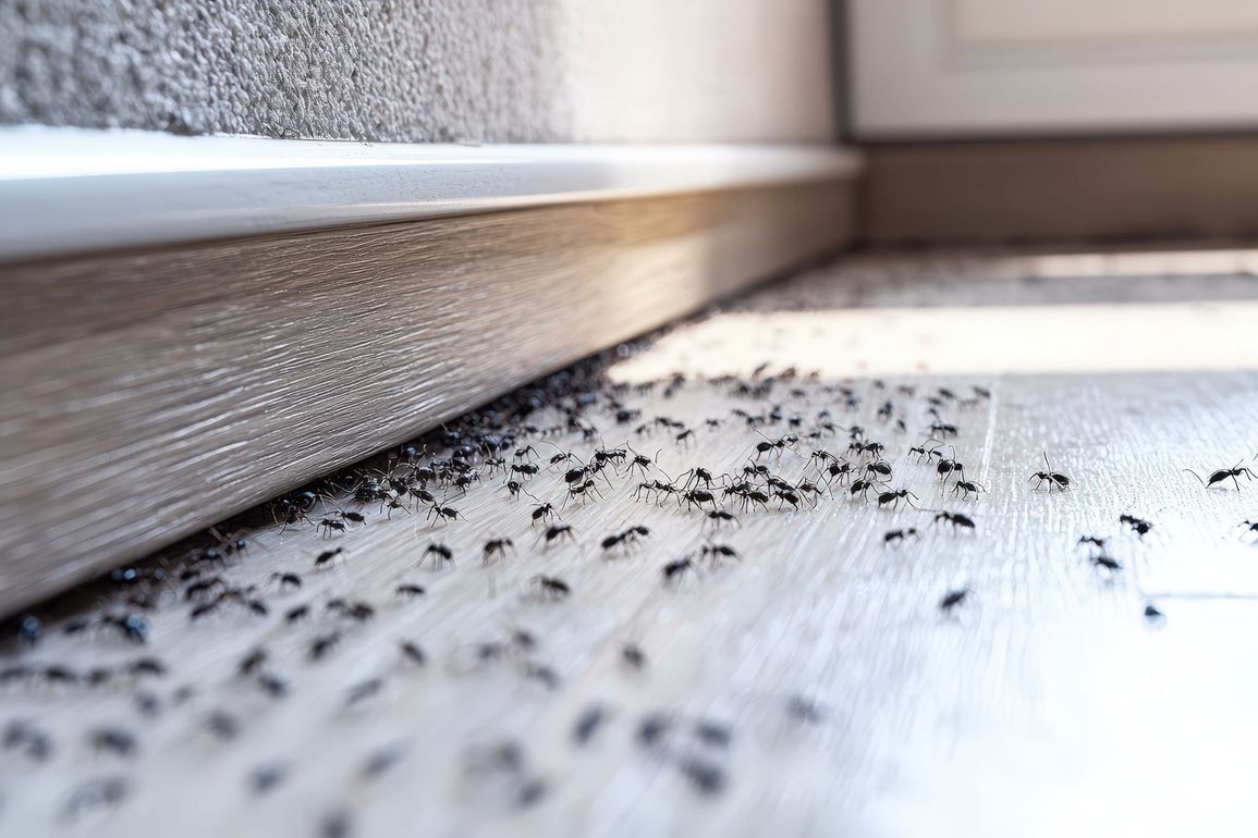 Des fourmis.