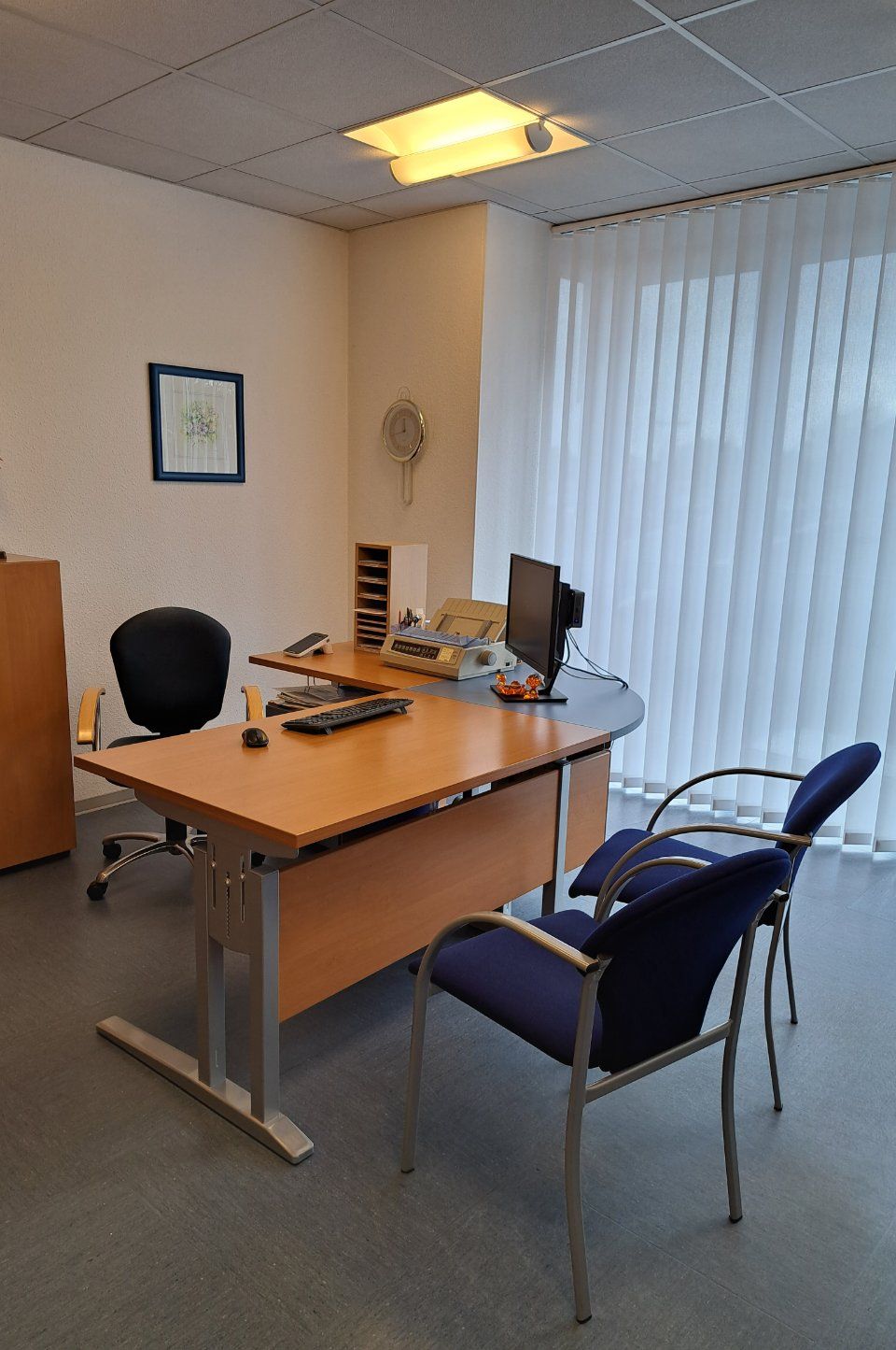 Behandlungsraum der Arztpraxis