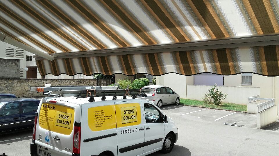 store au dessus du camion