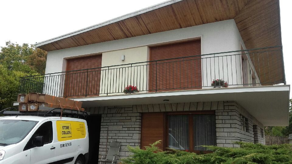 volet roulant balcon fermés