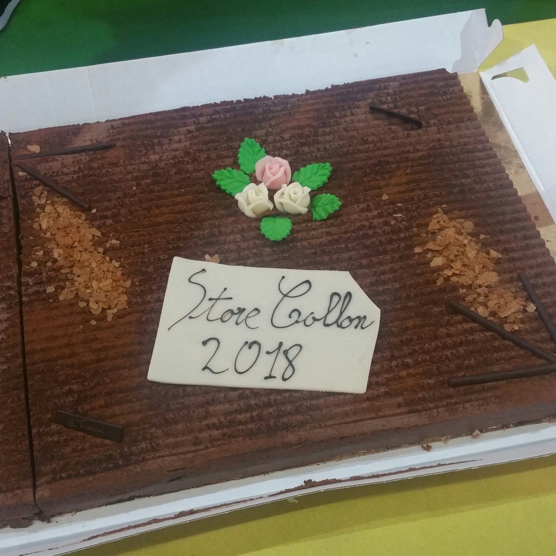 gâteau store collon