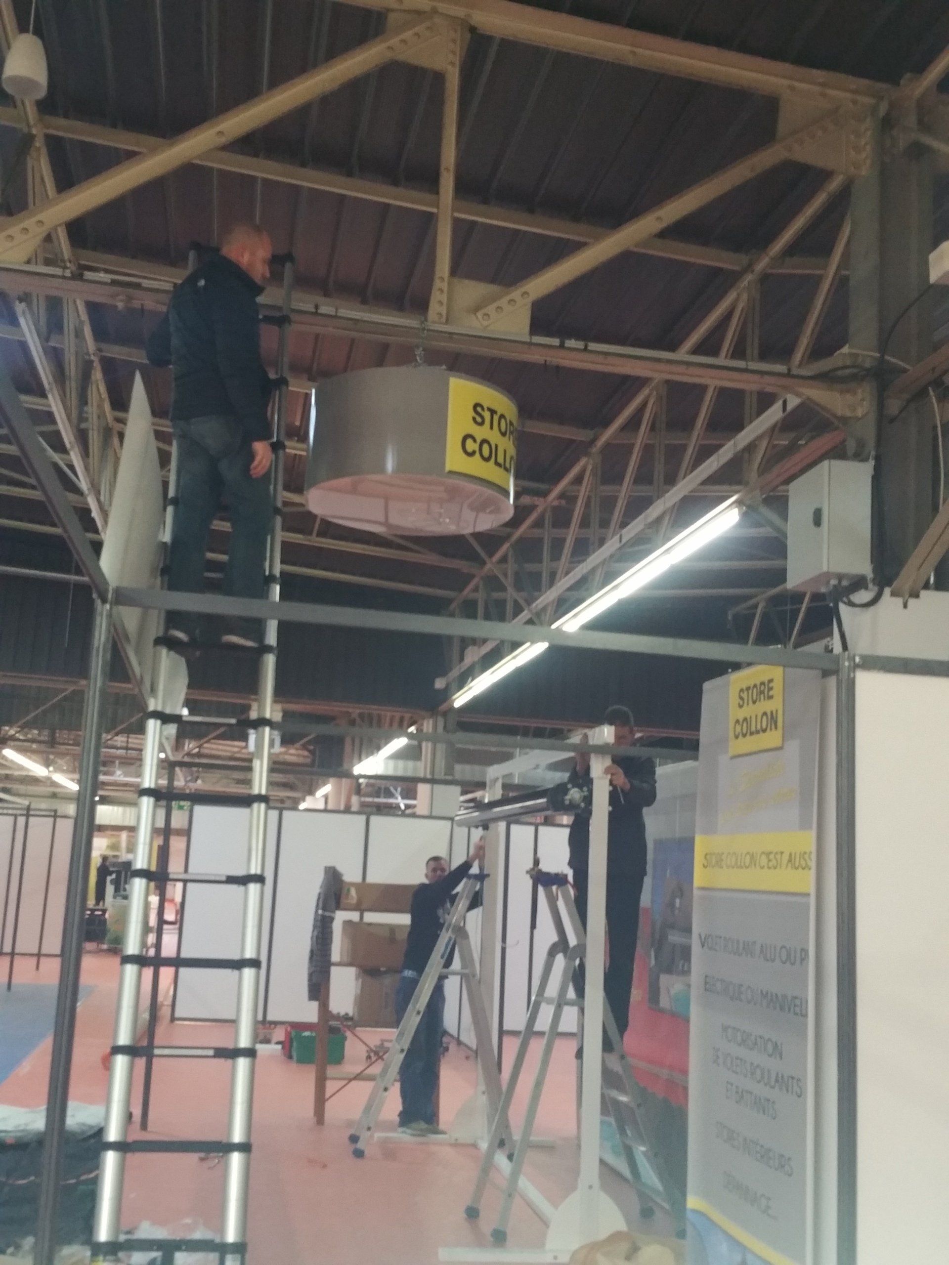 installation de stand