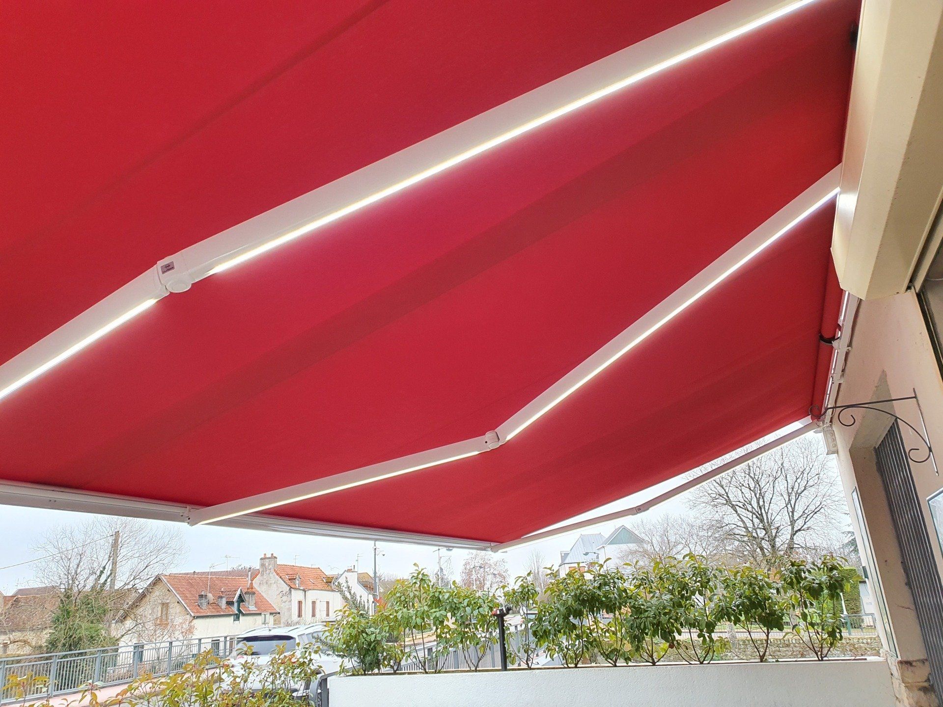 Store à leds lumineux rouge V2