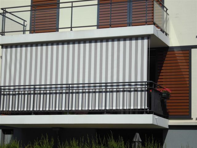 store vertical rayés