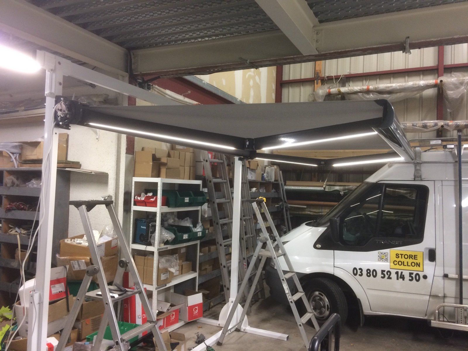 préparation de stand