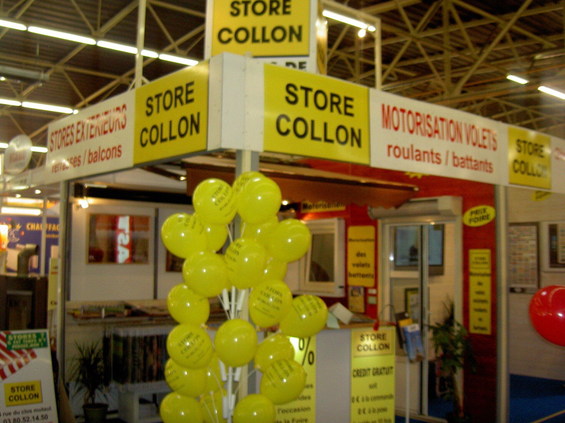 ballons stand store collon