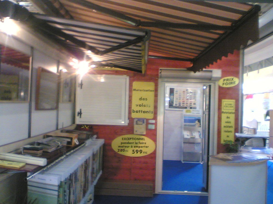 intérieur stand store collon