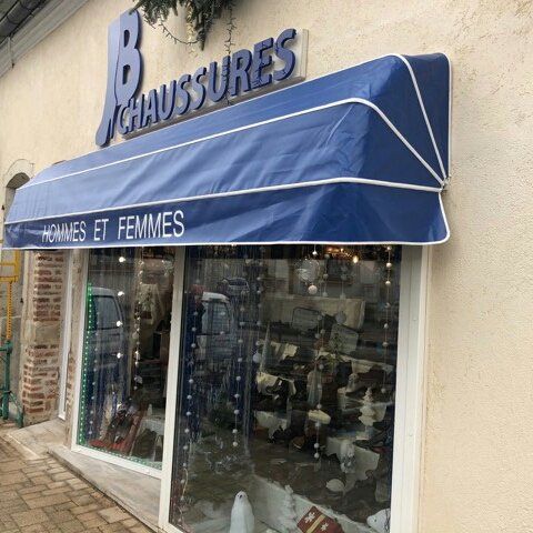 store corbeille bleu