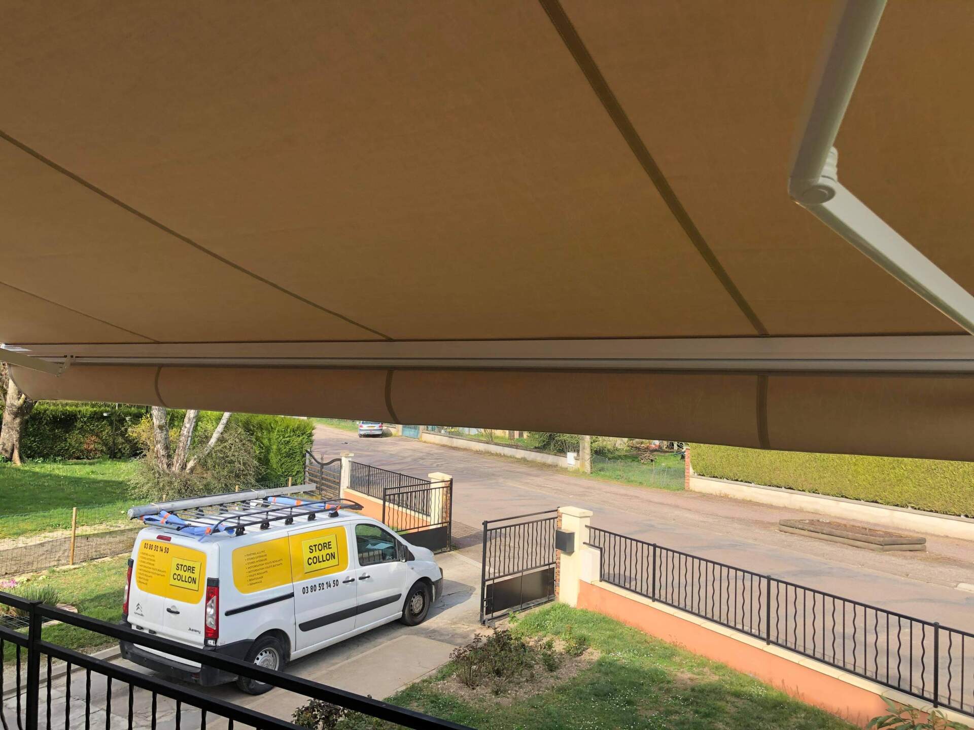 store et camion entreprise