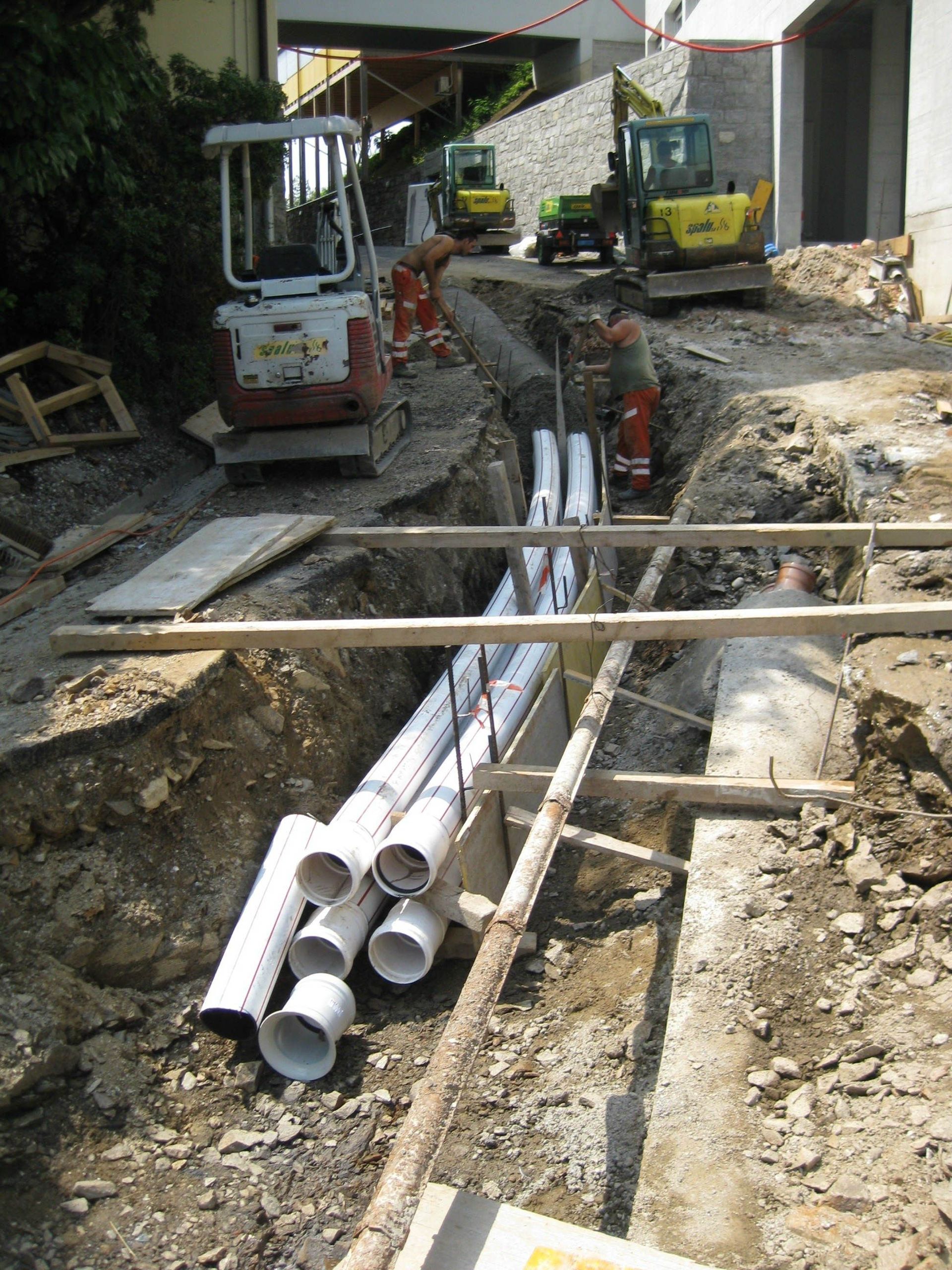 scavi - Spalu SA - Lugano - Ticino