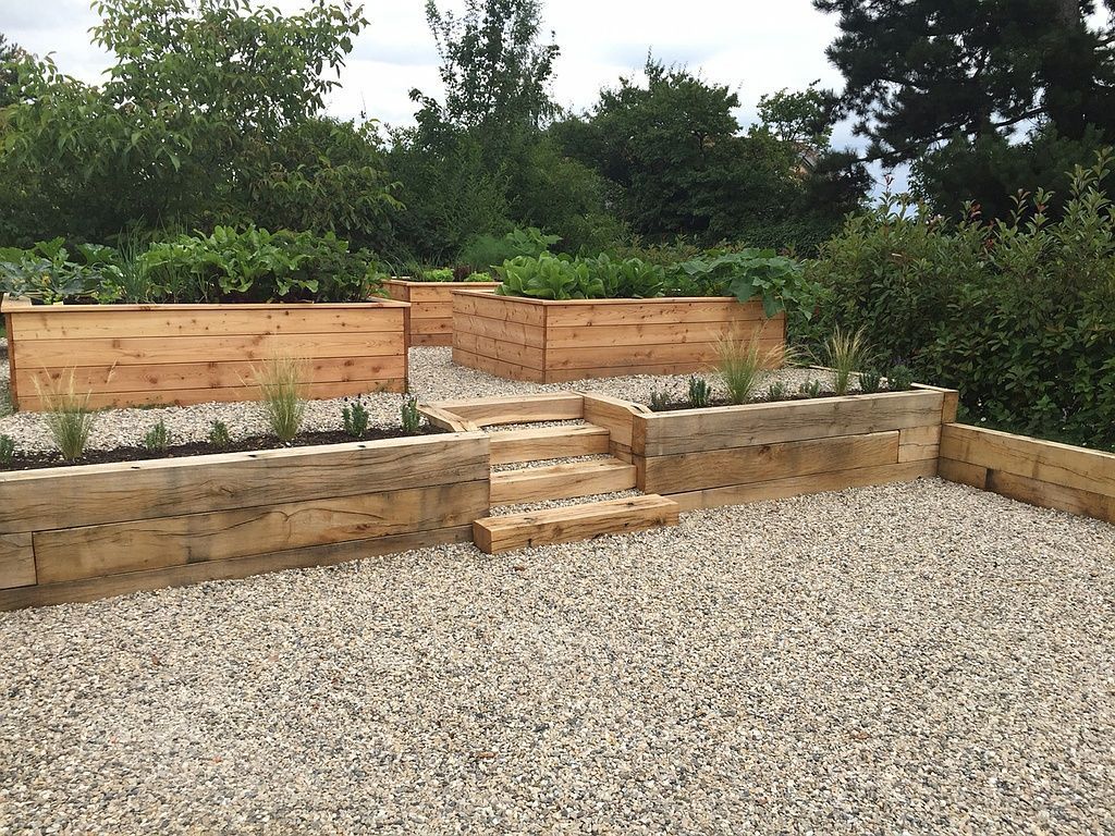 Potager surélevé en permacult ure