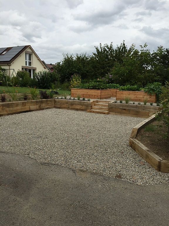 Potager surélevé en permacult ure