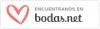 Un logotipo para boda.net con un corazón.