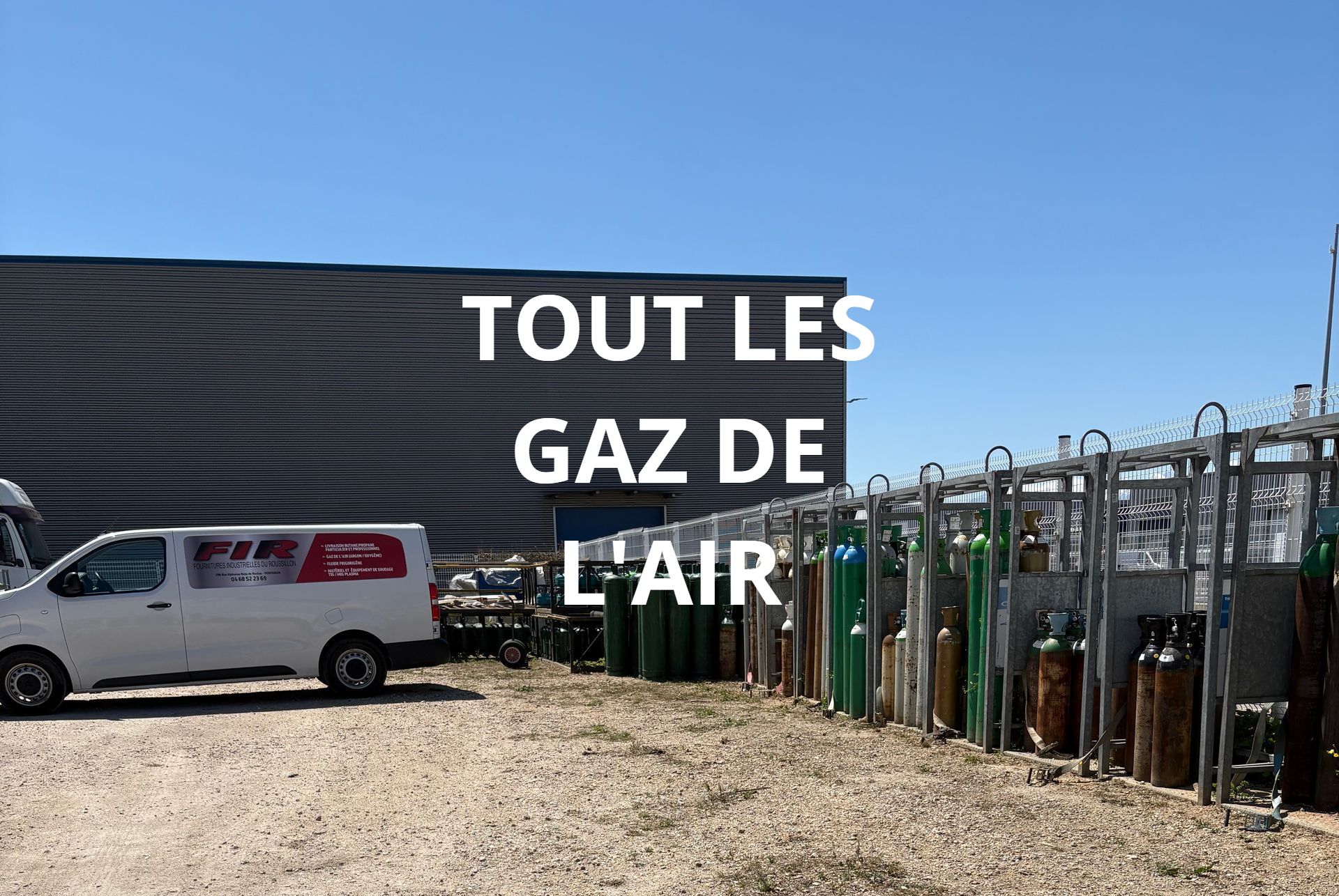 Des bouteille de gaz