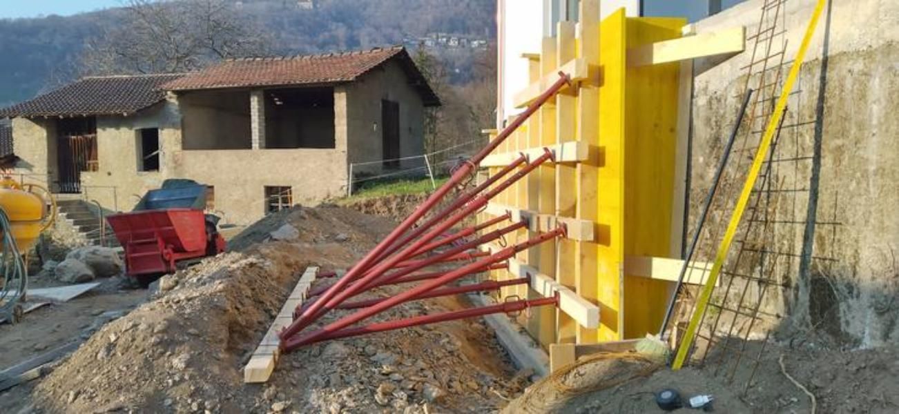 cantiere di costruzione
