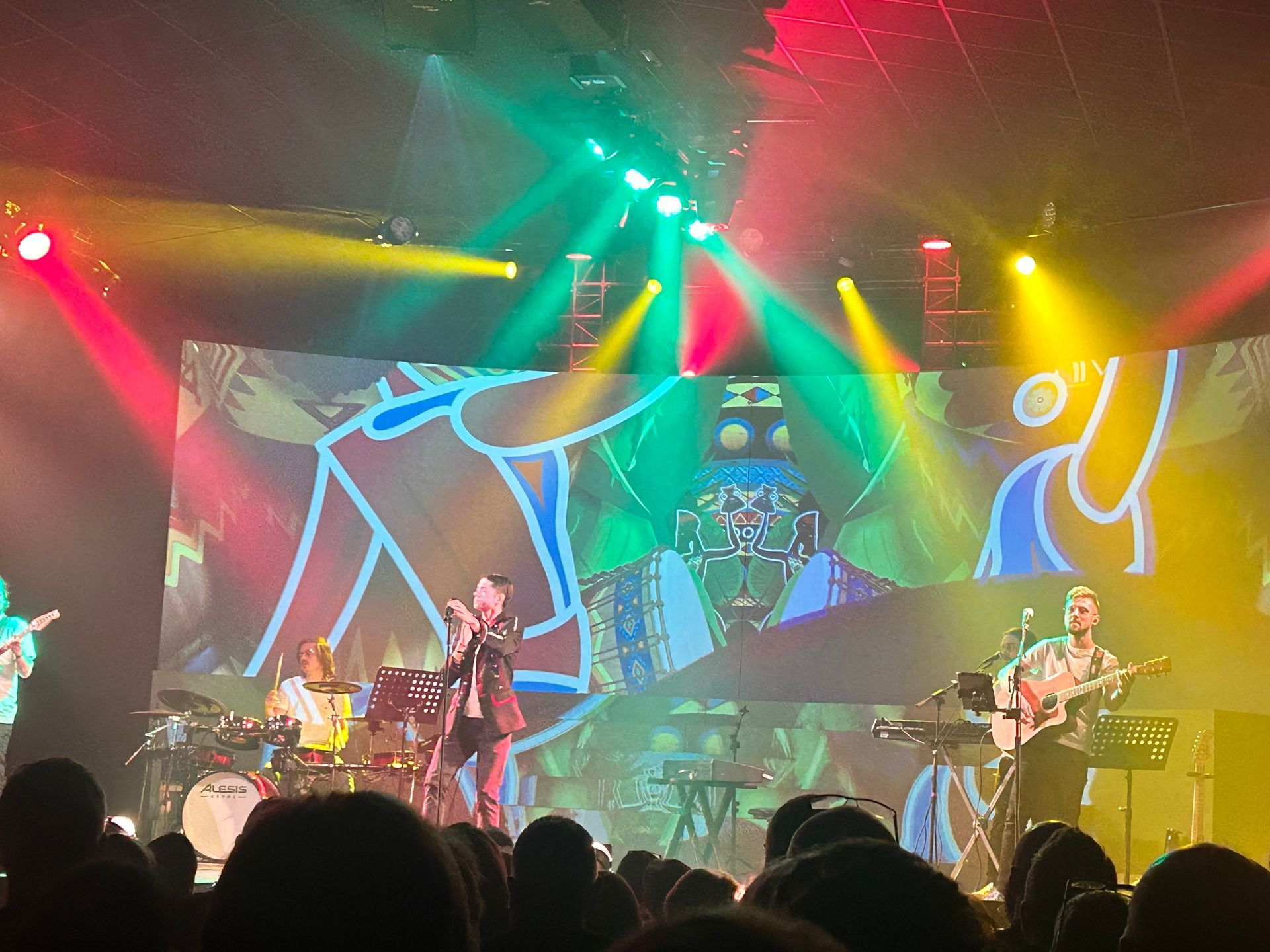 Des jeux de lumières.