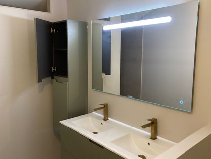 Salle de bains entièrement rénovée