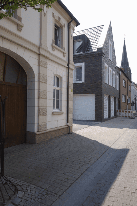 Rewe bei Nacht von Außen