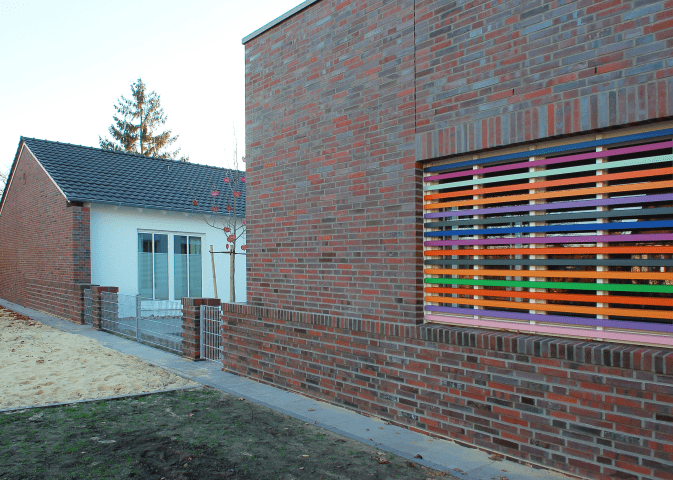 Rewe bei Nacht von Außen