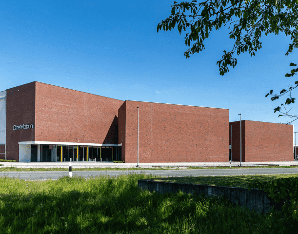 Rewe bei Nacht von Außen