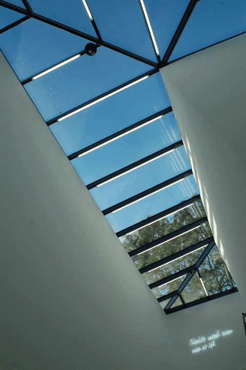 Rewe bei Nacht von Außen