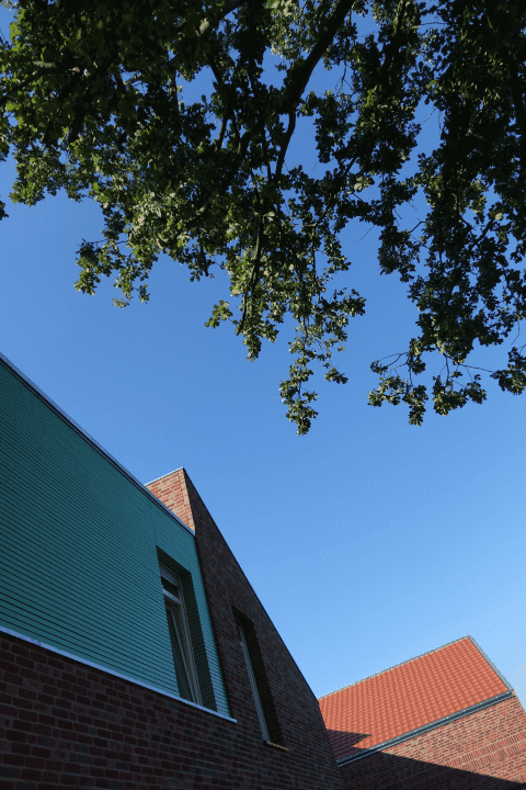 Rewe bei Nacht von Außen