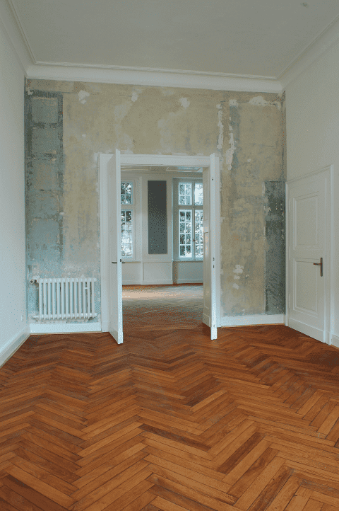 Rewe bei Nacht von Außen