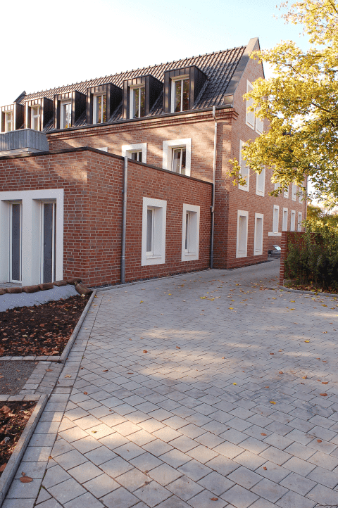 Rewe bei Nacht von Außen