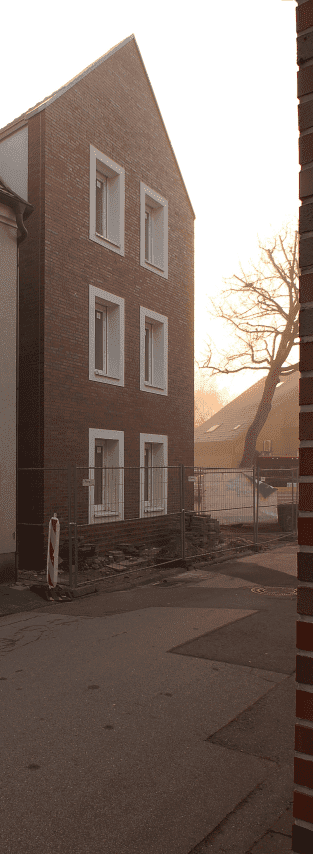 Rewe bei Nacht von Außen