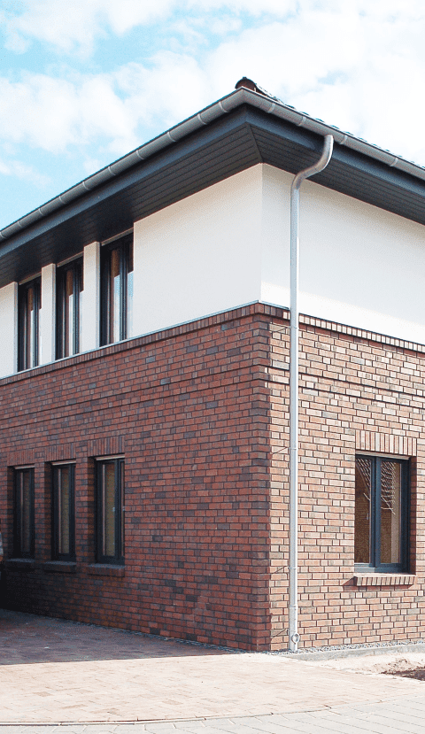 Rewe bei Nacht von Außen