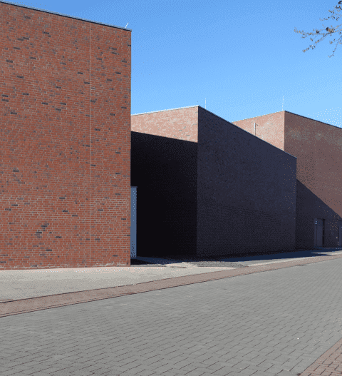 Rewe bei Nacht von Außen