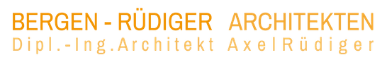 BERGEN - RÜDIGER ARCHITEKTEN-Logo