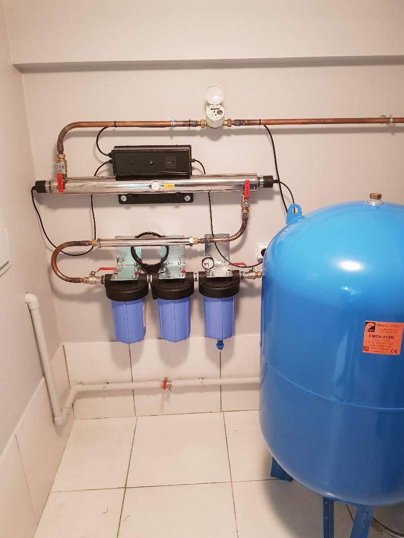 Installation conditionneur d'eau magnétique