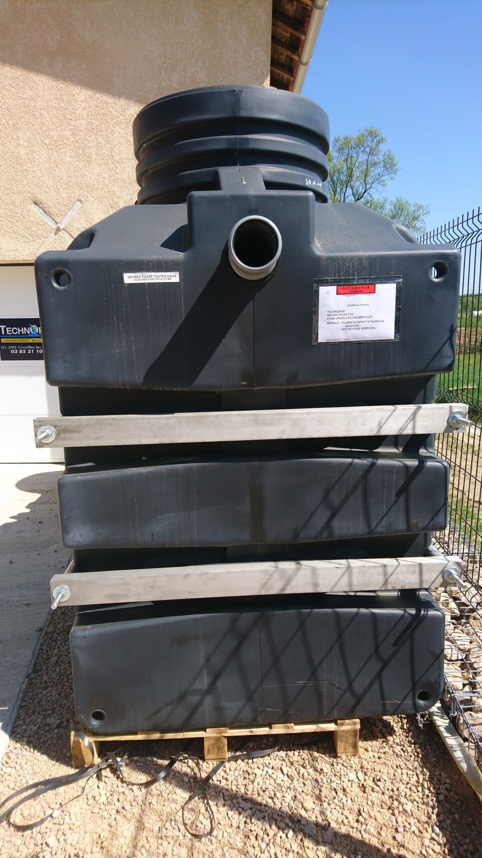 Filtre compact Technopur pose hors-sol