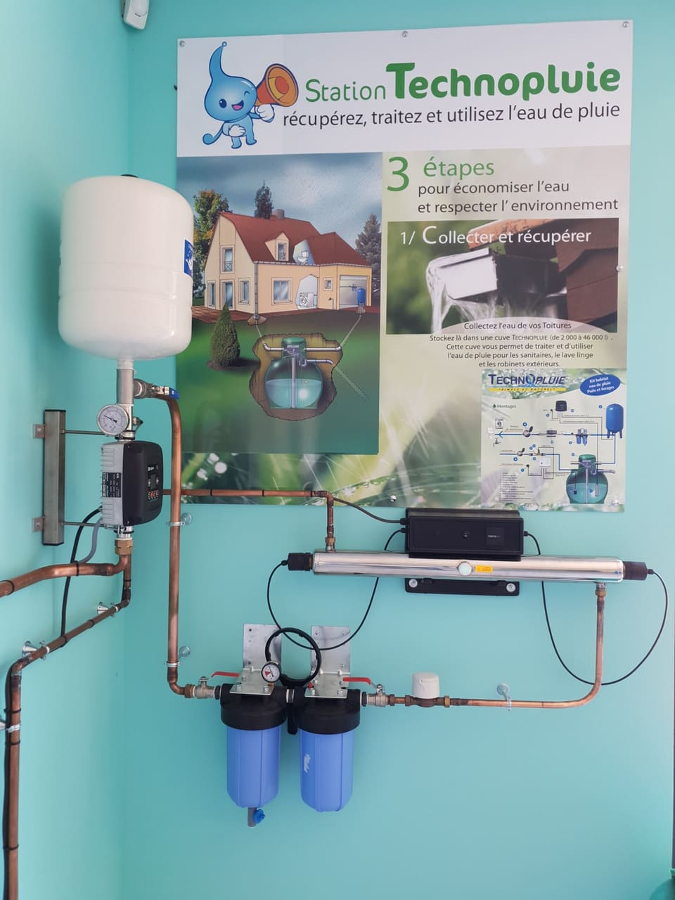 Conditionneur d'eau magnétique installation complète