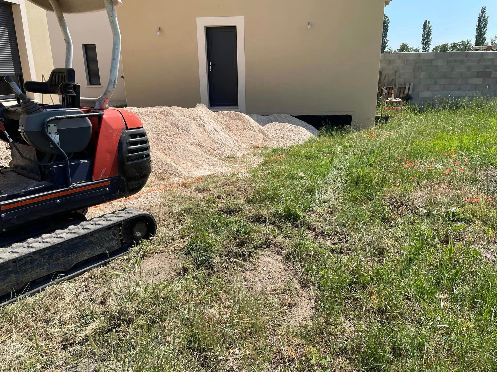 Aménagement d'une terrasse