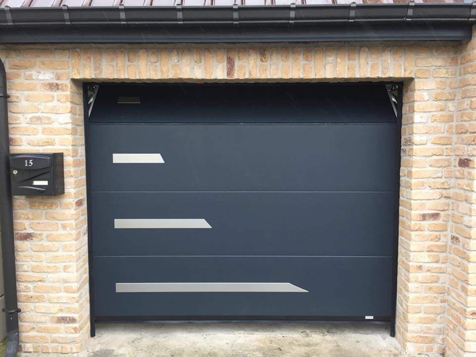 Garage avec style alu