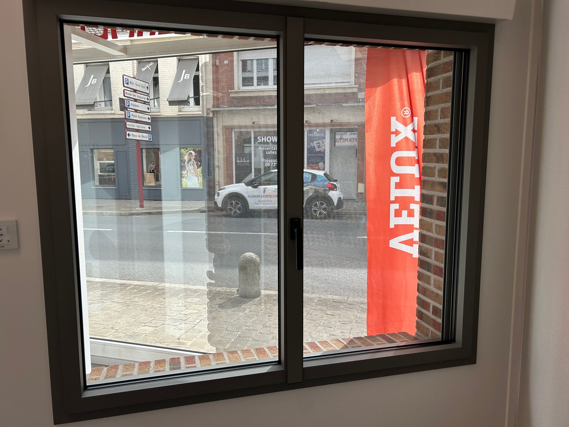 Photo de l'intérieur du showroom