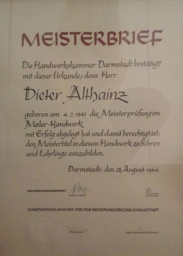 Baudekoration Althainz Rosbach, Bild