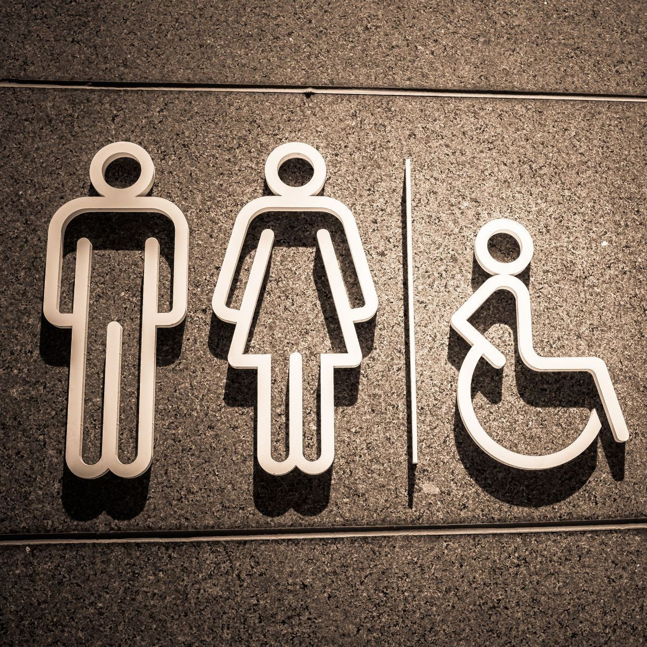 Signalétique de sanitaires