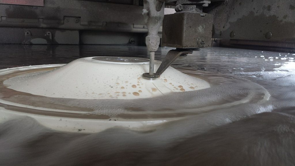 Werkstückauftrennung für eine Materialuntersuchung