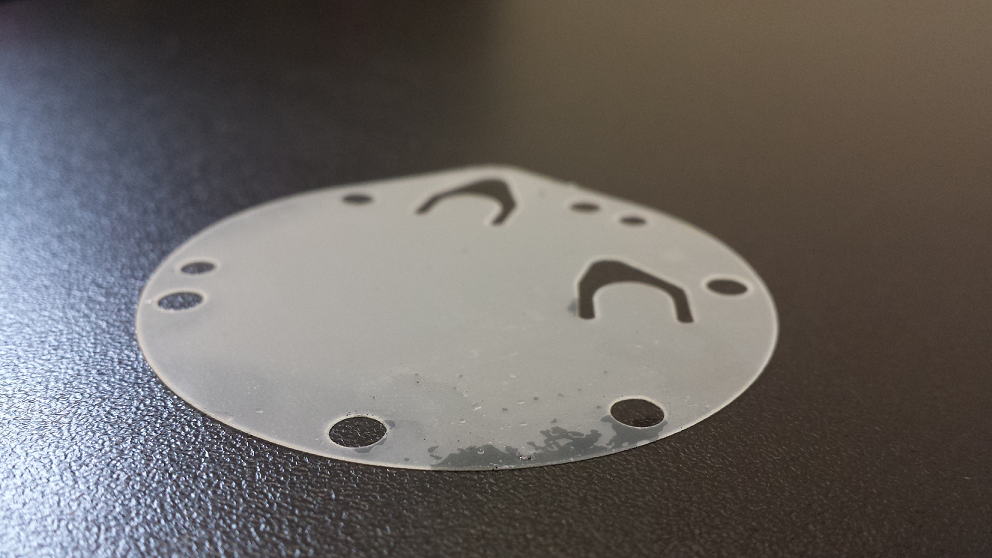 Pferd geschnitten in einer Wasserstrahltechnik - GROBA-TECH AG - Klingnau