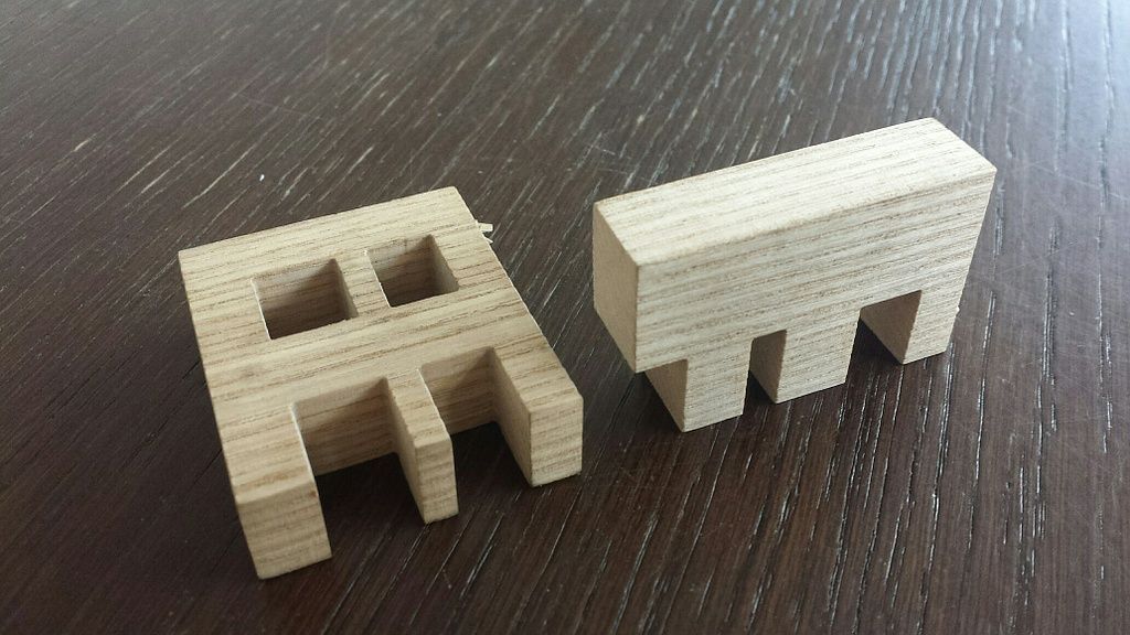 Holz Wasserstrahlschneiden