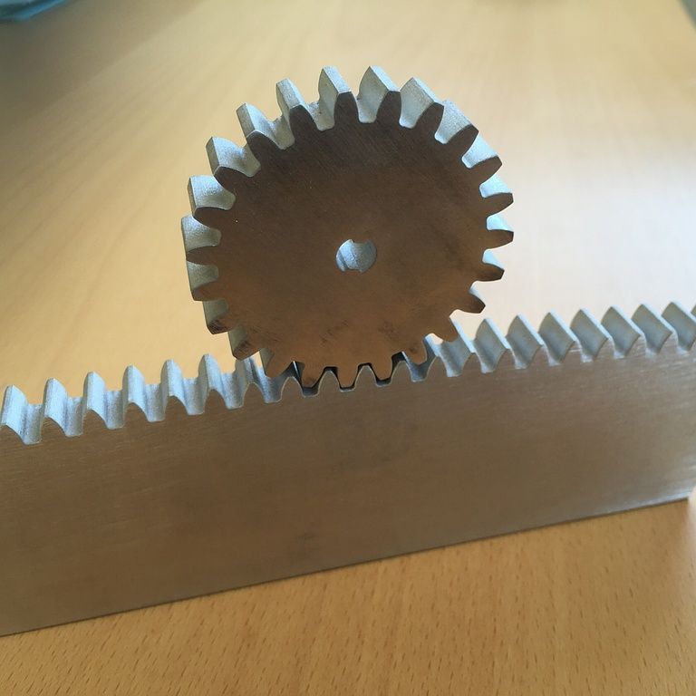 Zahnstange 10mm Alu Wasserstrahlschneiden