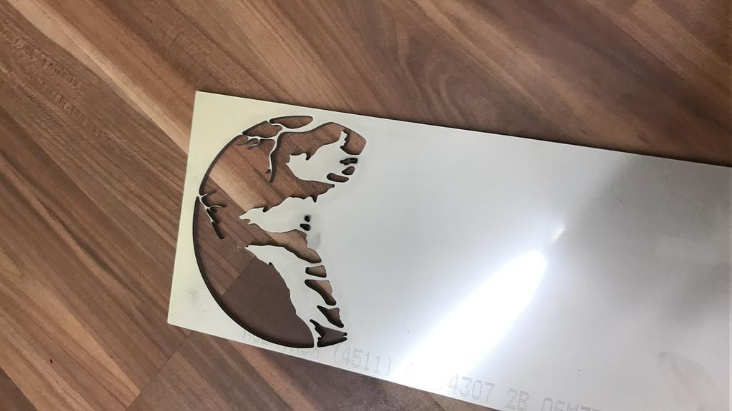 individuelle Abdeckplatte für den Garten