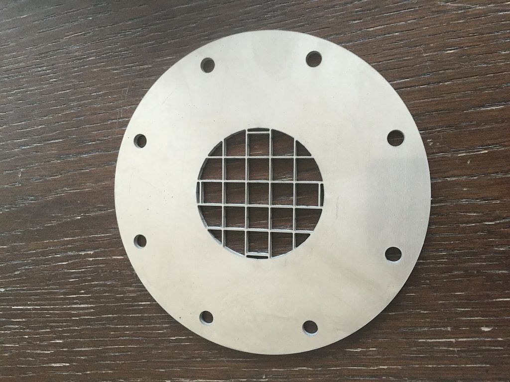 CNC Wasserstrahlschneiden von 3mm 1.4301