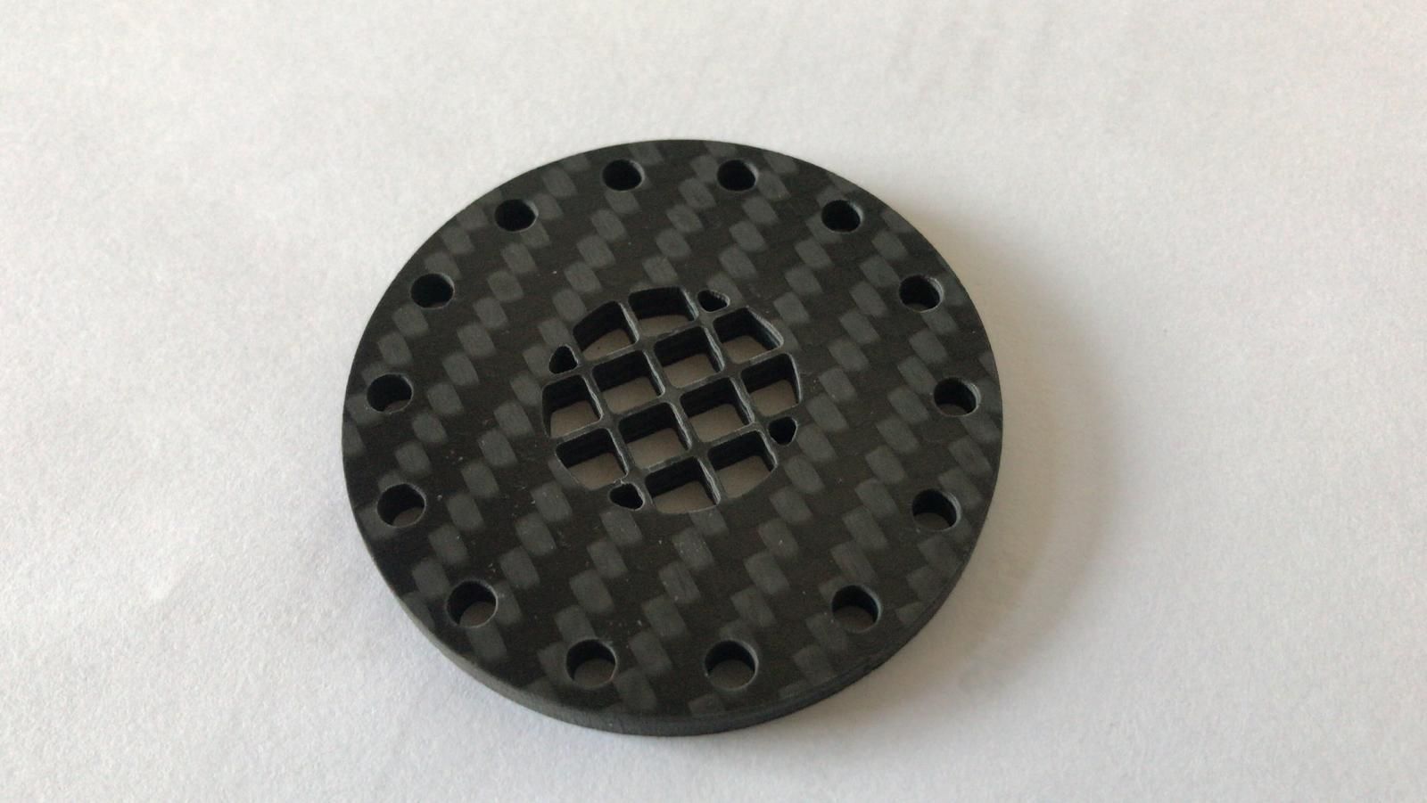 10mm Karbon Wasserstrahlschneiden