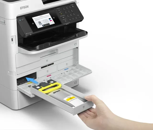 Remplacement d'une cartouche d'encre du photocopieur